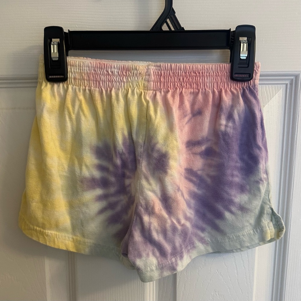 Dreamside Kids Pastel tie dye shorts girls size M medium